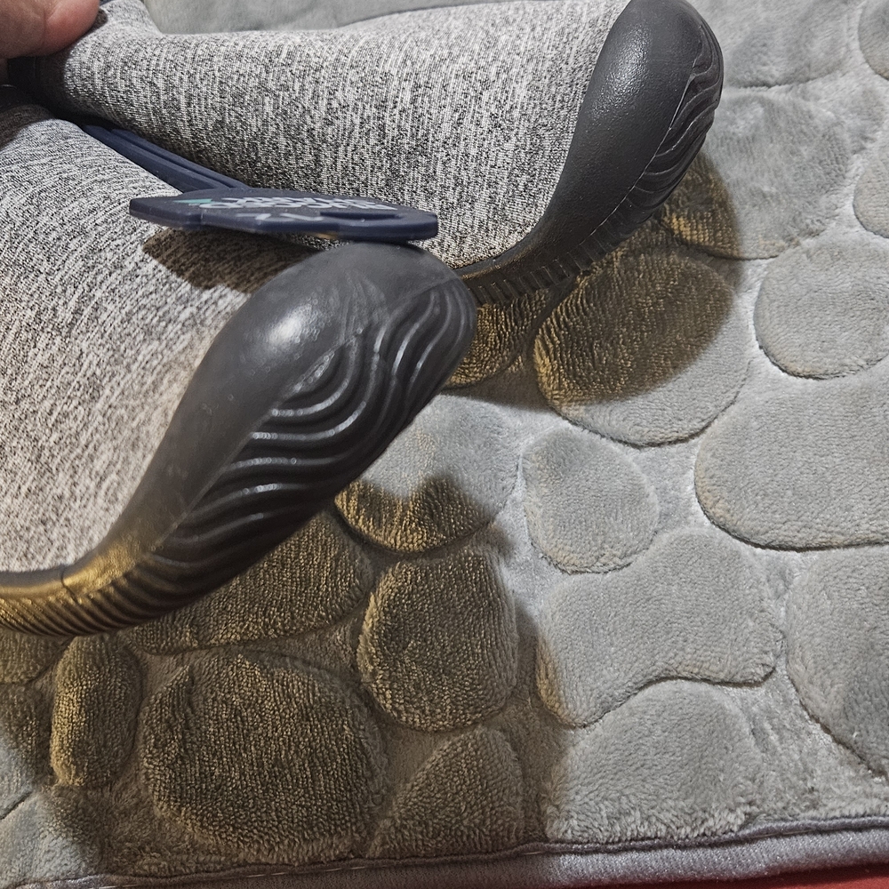 Rugged Shark Water Shoes Size 10 New grey washable drainable fam aqua sock - Picture 3 of 7